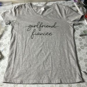 The Ring Boxes Medium Short Sleeve Girlfriend Fiancé Graphic T